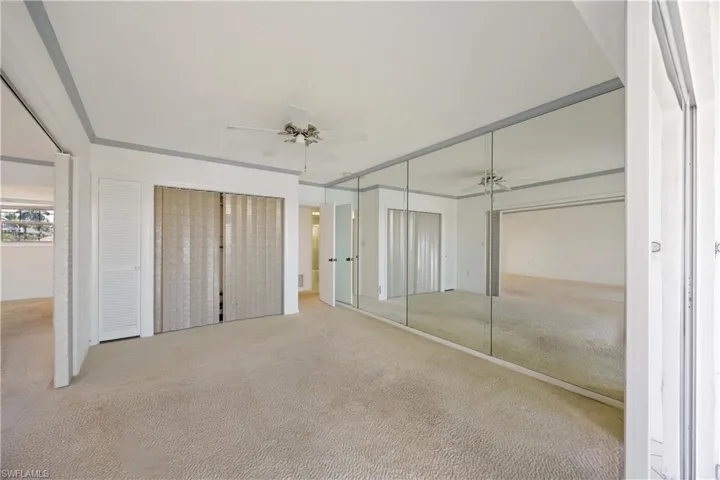 Closet available for a second bedroom.