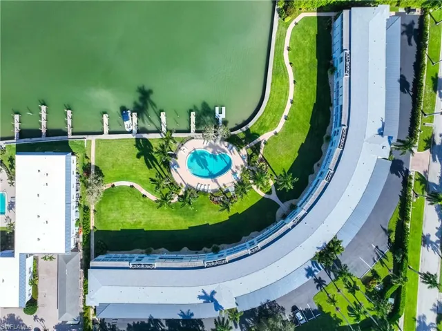 Direct view of the top of The Orleans.