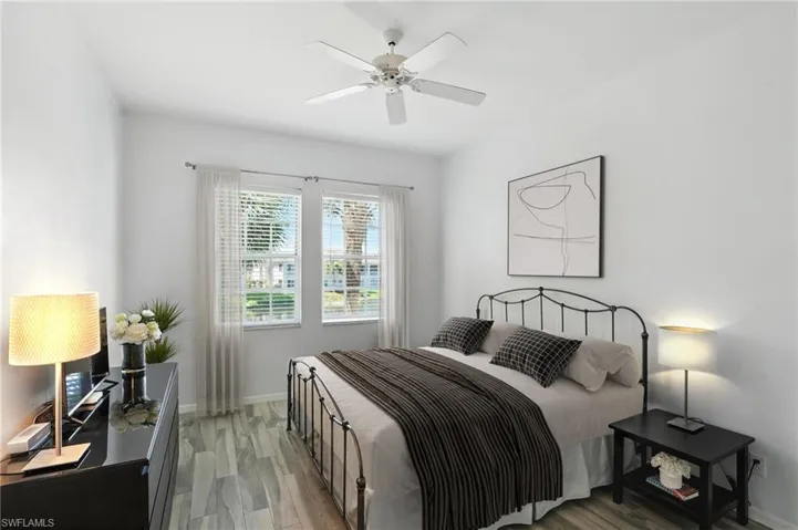 Staged Primary Bedroom