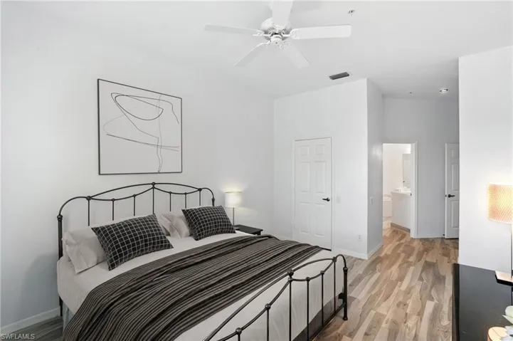Staged Primary Bedroom
