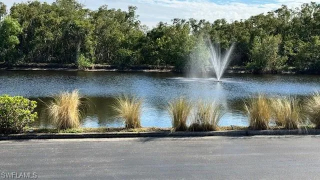 Water view from front of home