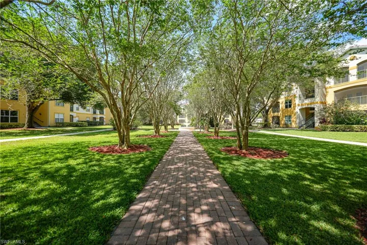 View of community with a lawn