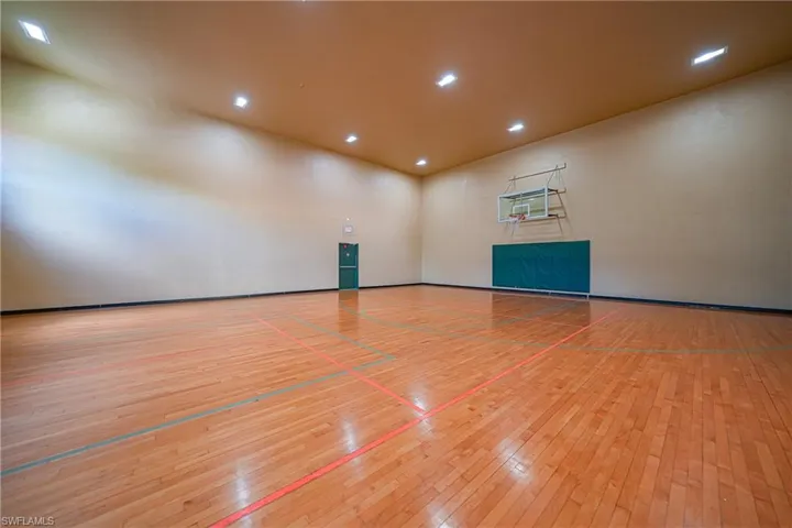 View of sport court