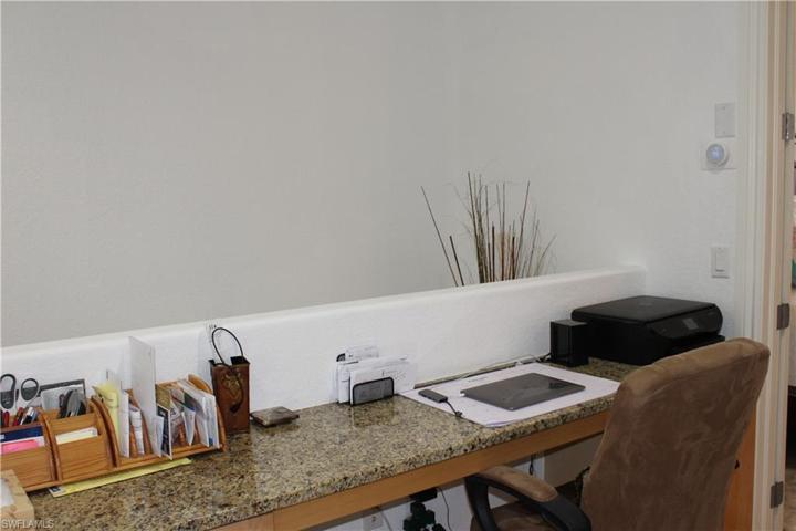 Desk area