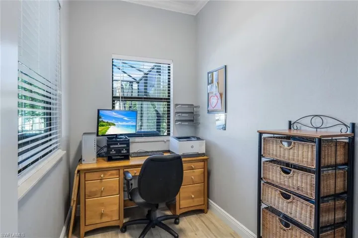 Office or nursery space adjacent to  primary bedroom