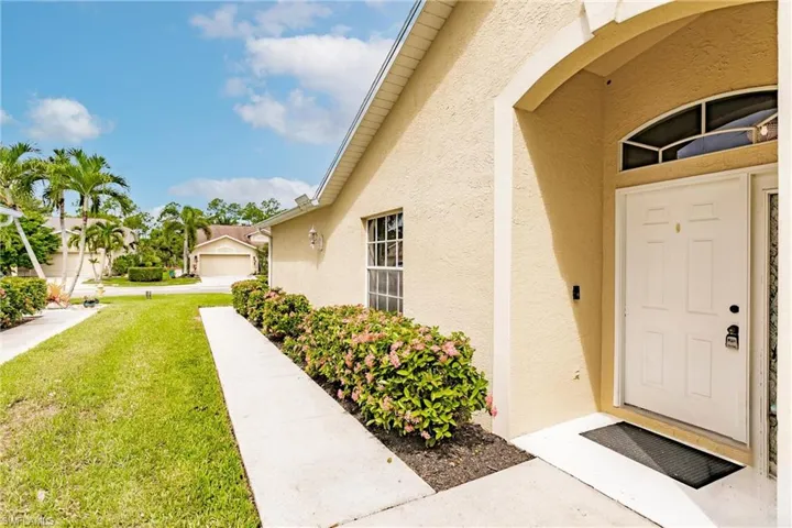 Private front entrance