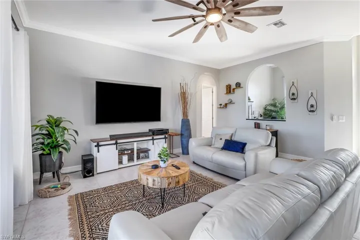 passageway leads to the 2 additional bedrooms and the guest bathroom