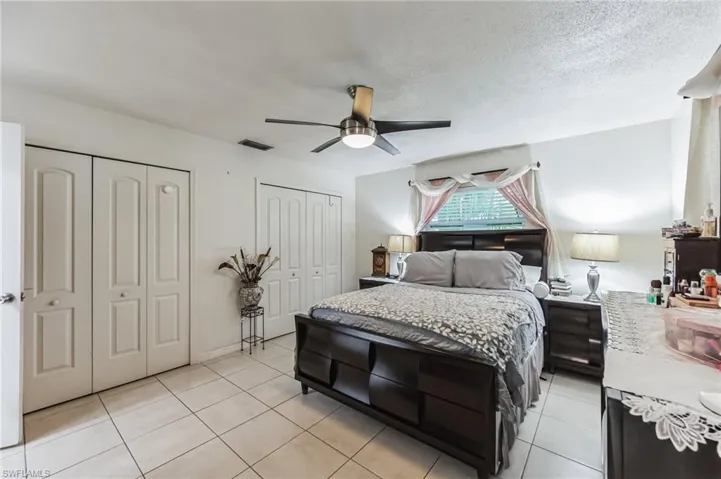 Ceiling Fan & Tile Floors