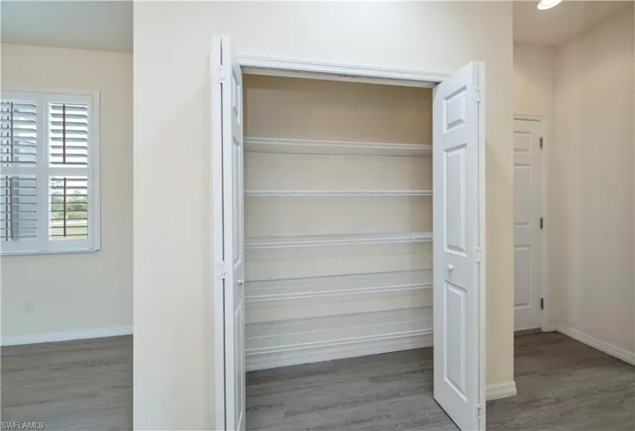 View of closet