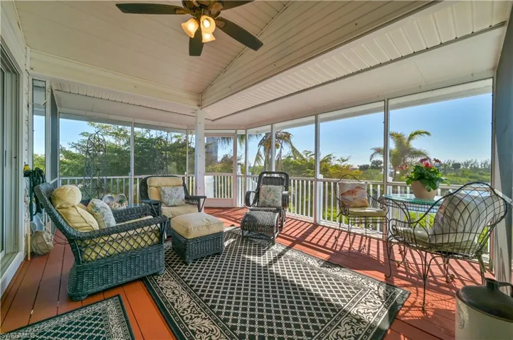 Enjoy reading your book or taking a nap on the screened in lanai
