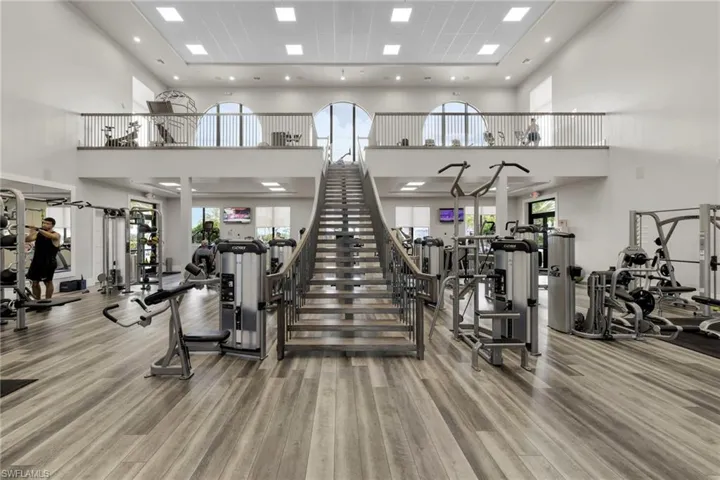 State of the art 2 story work out facility
