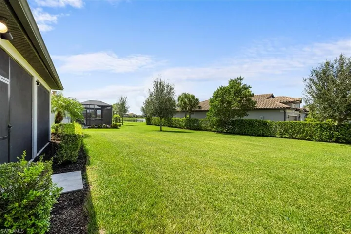 Massive back yardPlenty of room for a Pool and Spa