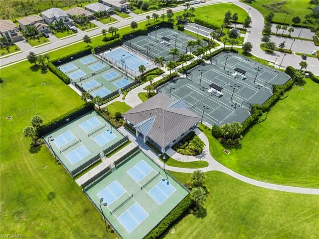 Pickle-ball courts and proshop