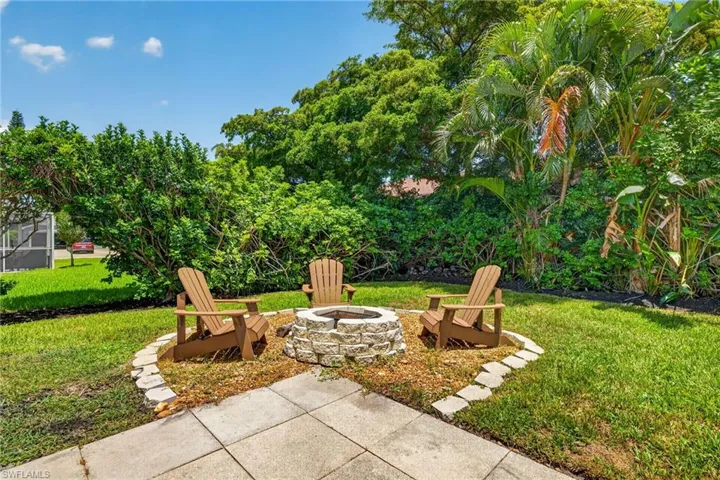 Custom Built Rear Fire Pit