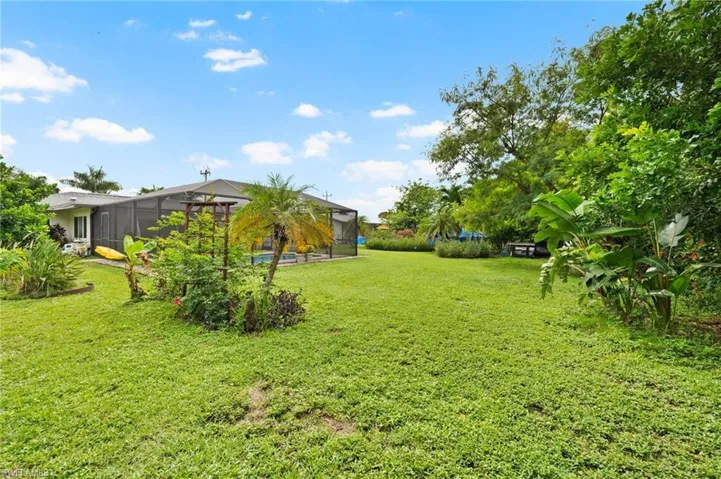 Spacious Backyard with Preserve in the rear