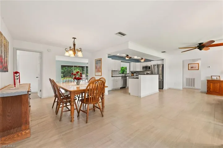 Dining Room adjacent to kitchen