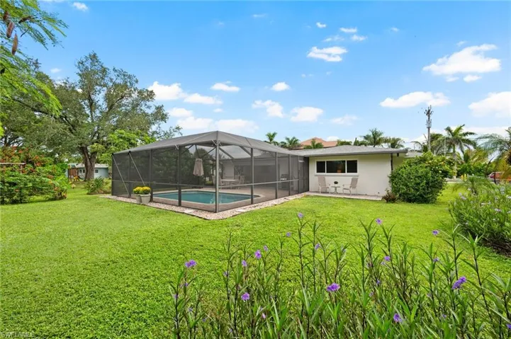 Spacious Backyard with Preserve in the rear