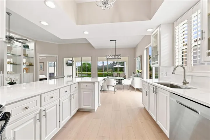 Updated and remodeled Kitchen and brandnew Luxury Vinyl Flooring throughout the entire house