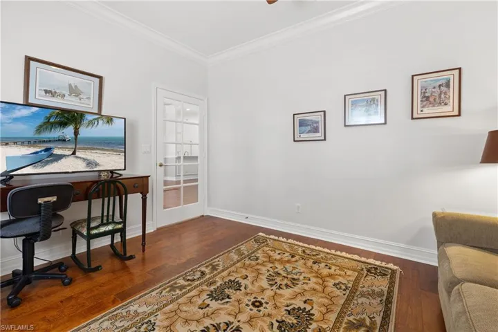 Quiet Den could convert to Office or Flex Room.