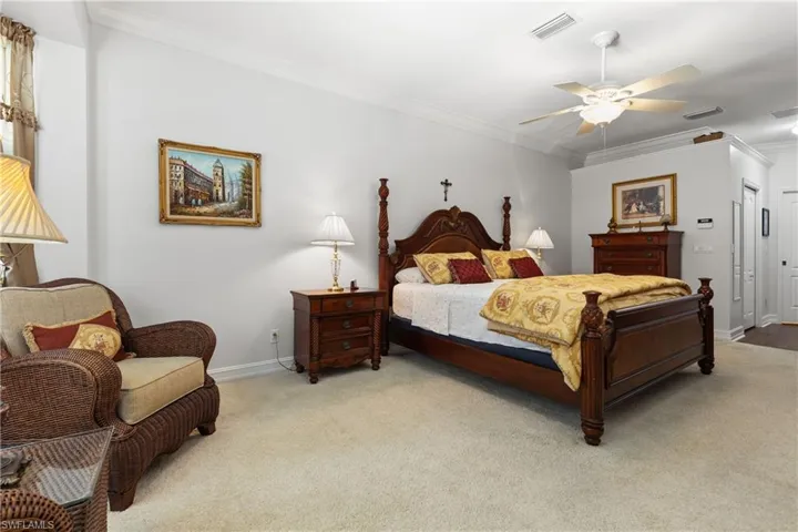 Reading Nook in Primary Suite near Natural Light.