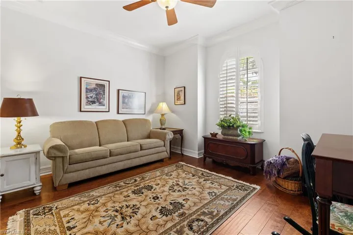 Private Den near Front of Home.