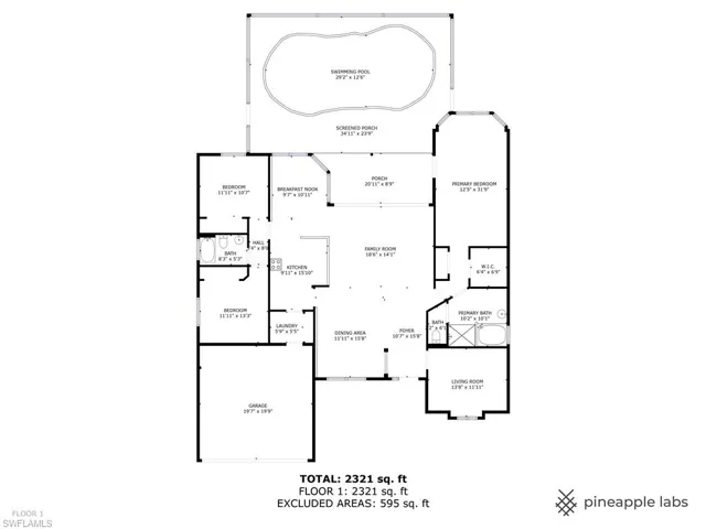 Review all the Home's Floor Plan.