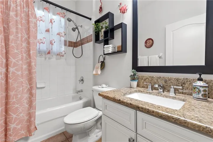 Bathroom # 2 is between Bedroom #2 & Bedroom #3.