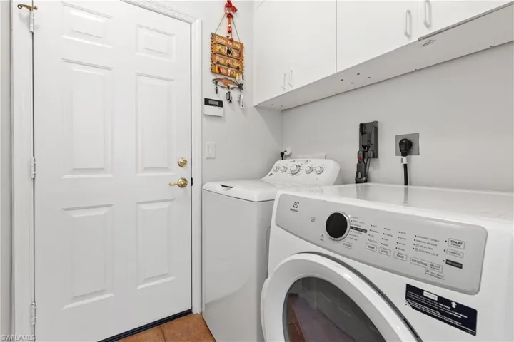Pantry has Additional Space on Left + Laundry on Right.