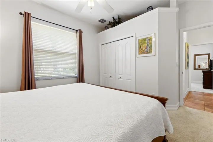 Bedroom #3. - Large Closet Space.