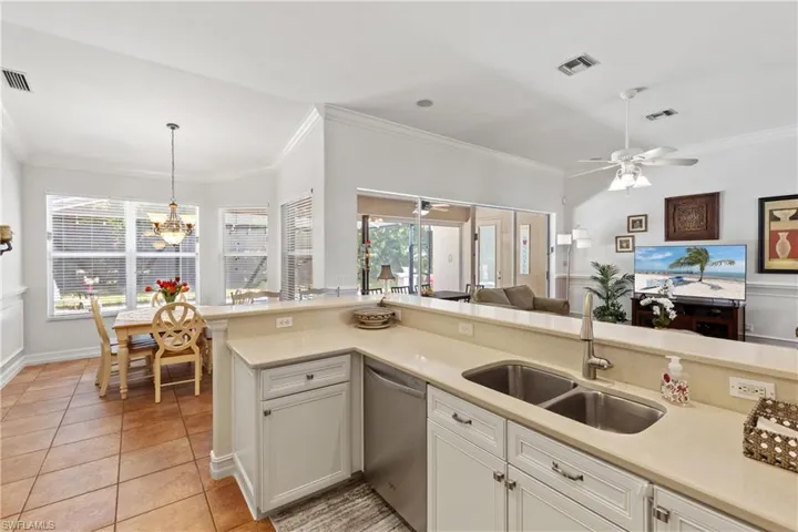 Double Stainless Steel Sink/ Stainless Steel Dishwasher.