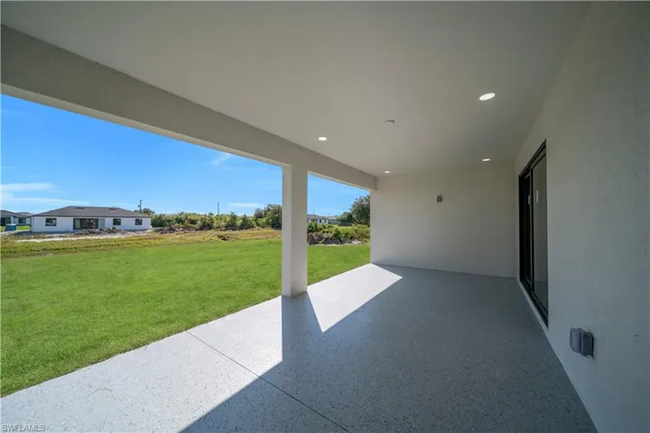 Patio terrace