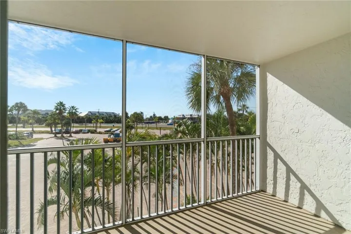 Balcony with a sunroom