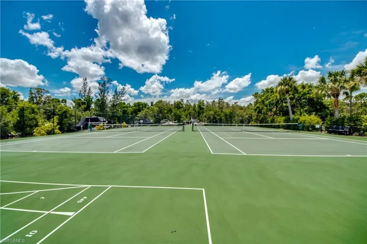 View of sport court with basketball court