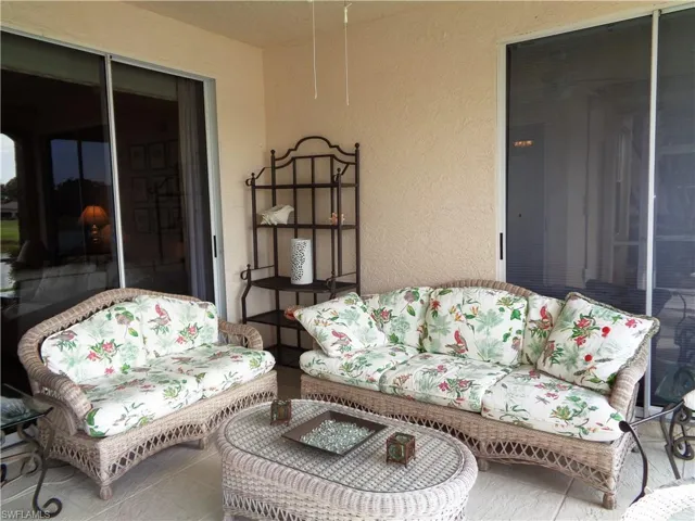 View of patio
