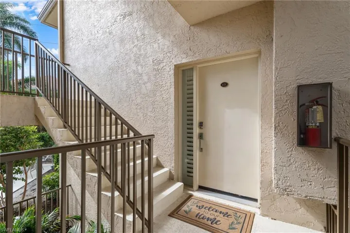 View of exterior entry
