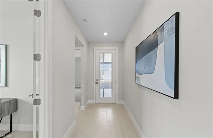 Photo of the actual home. Staging items are not included in this home