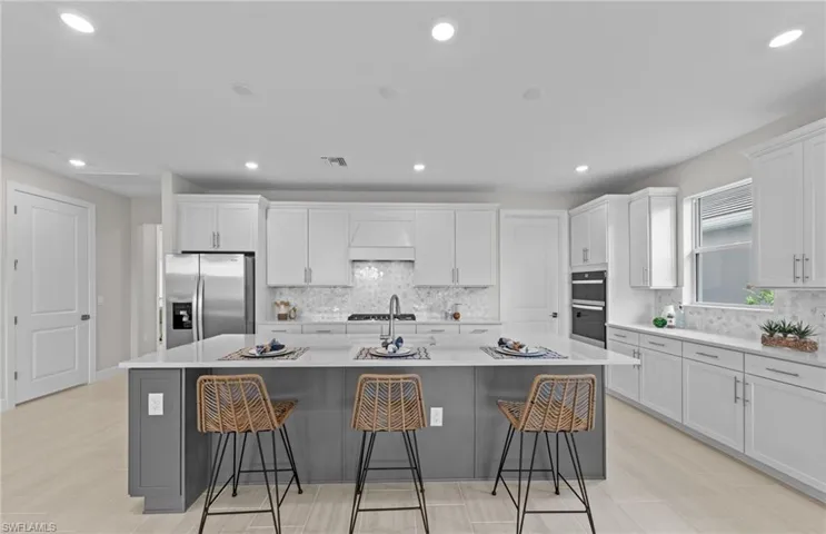 Photo of the actual home. Staging items are not included in this home