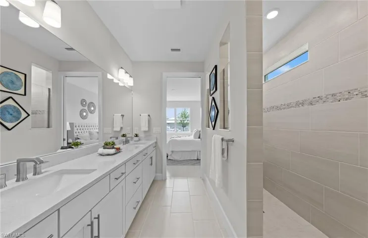 Photo of the actual home. Staging items are not included in this home