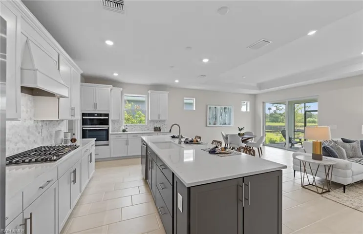 Photo of the actual home. Staging items are not included in this home