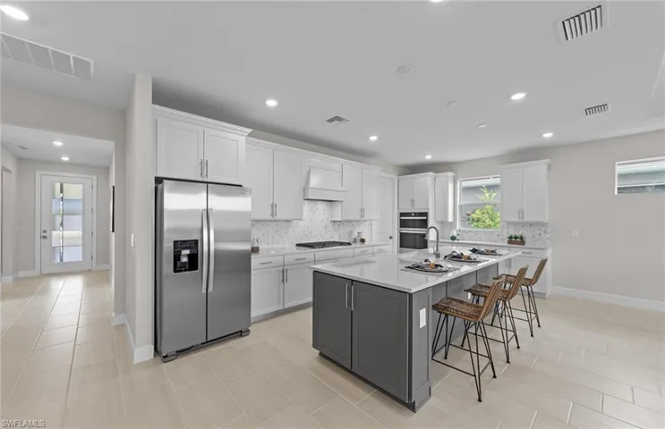 Photo of the actual home. Staging items are not included in this home