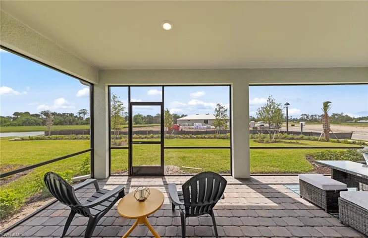 Photo of the actual home. Staging items are not included in this home