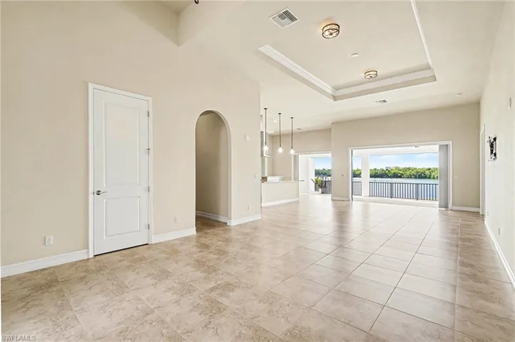 Great room with view