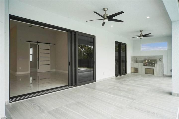 Lanai and outdoor kitchen