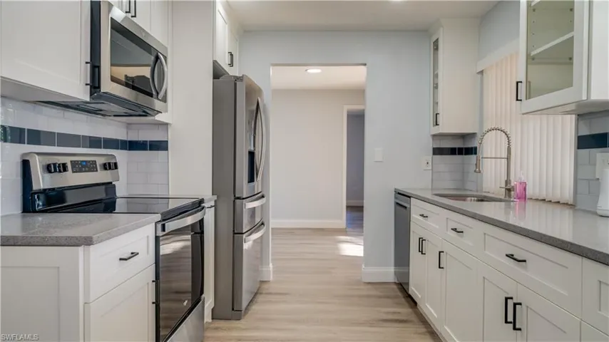 Front entryway with views of the spacious well designed layout of the home. Everything brand new!