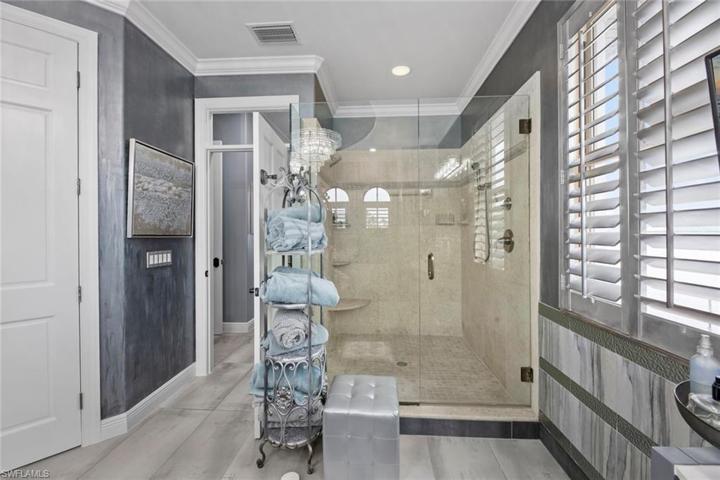 Master bath shower