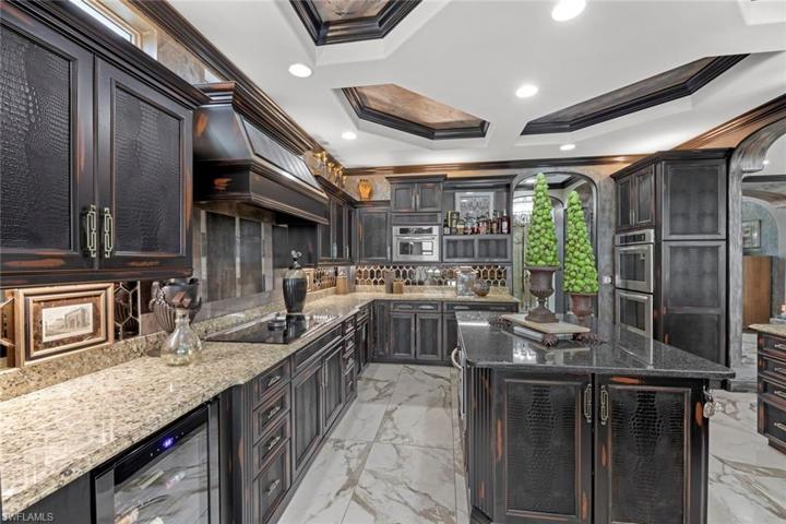 Plenty of cabinets and counter tops