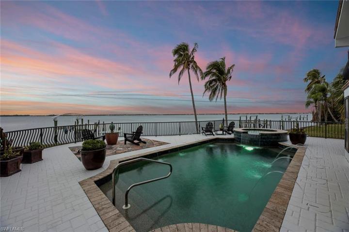 Enjoy stunning sunsets