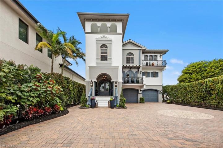 Elegant multi-level home