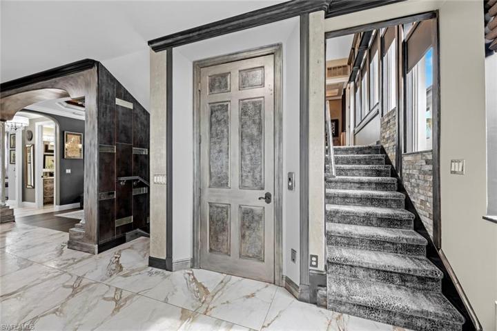 Door leads to elevator