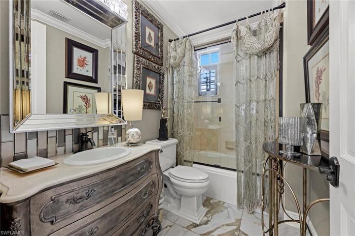 Guest bath on main living level